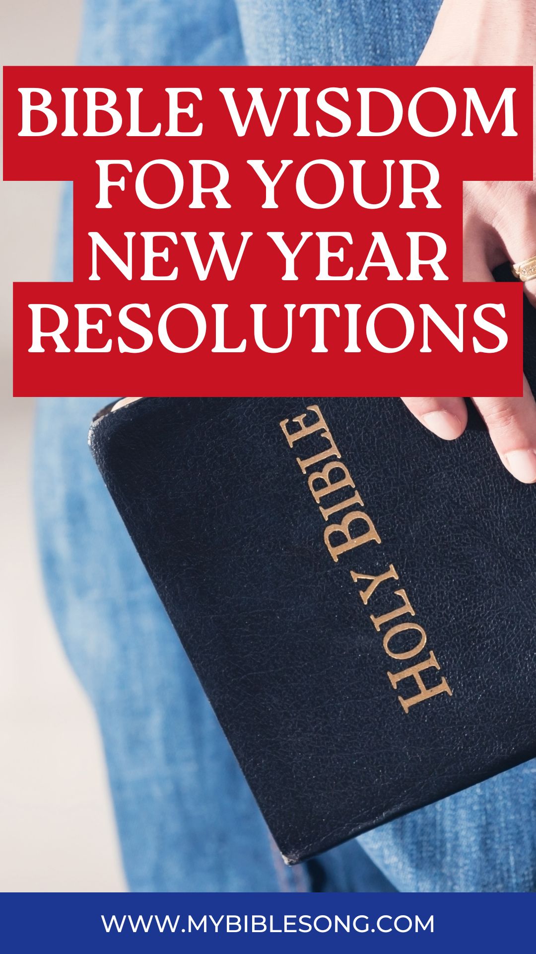 Bible Wisdom for Your New Year Resolutions