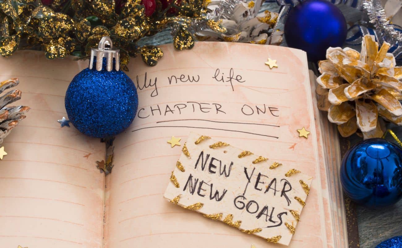 setting up New year resolution with bible verses