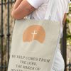 Psalm 121:2 My help comes from the Lord brown bags design