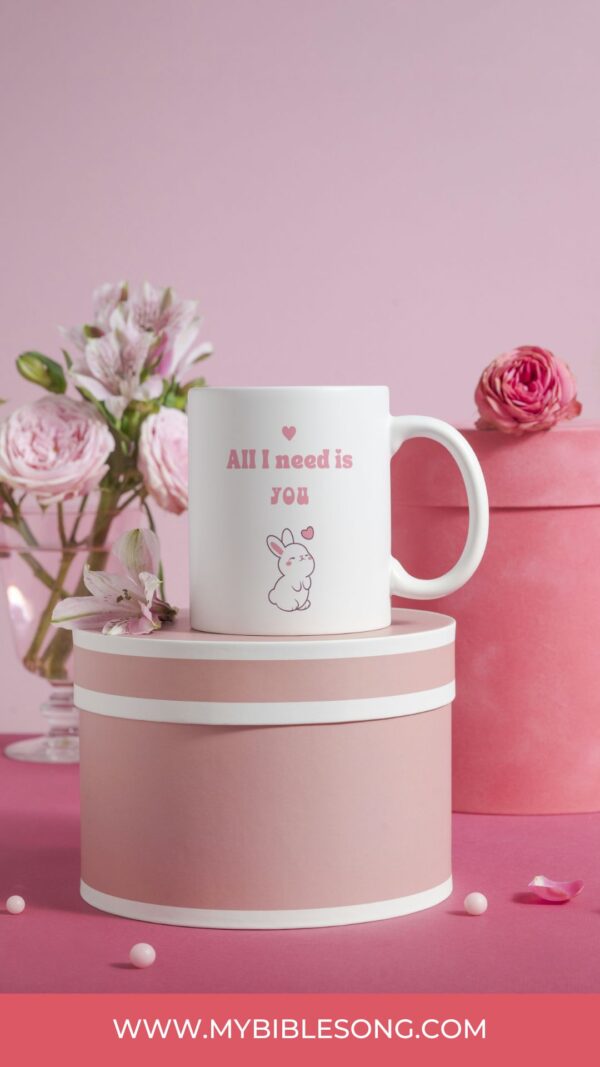 all i need is you digital card design mug digital print