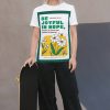 Romans 12:12 Be joyful in hope green yellow Tshirt white