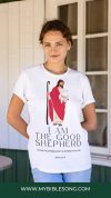 John 10:14 I am the good shepherd tshirt women