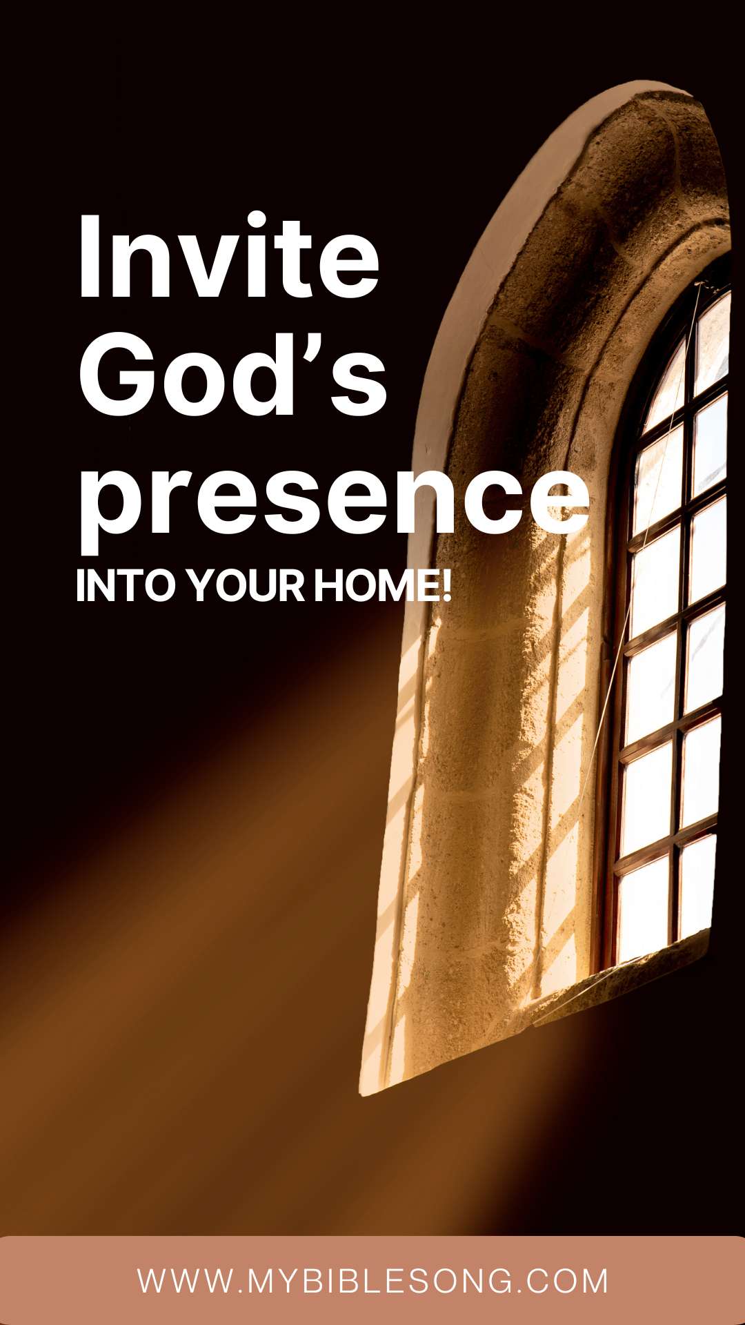 Invite Gods presence into your home